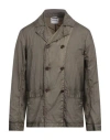 Aspesi Man Overcoat & Trench Coat Military Green Size L Polyamide In Green