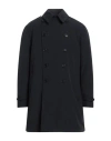 Aspesi Man Overcoat & Trench Coat Midnight Blue Size Xxl Cotton, Polyester