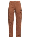 Aspesi Man Pants Brown Size 32 Cotton