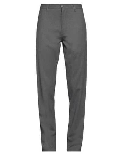 Aspesi Man Pants Grey Size 30 Wool, Polyester, Elastane In Gray