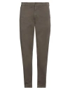 Aspesi Man Pants Khaki Size 38 Cotton, Elastane In Beige