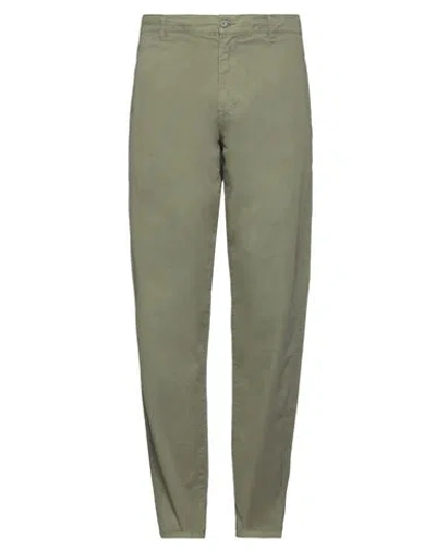 Aspesi Man Pants Military Green Size 36 Cotton