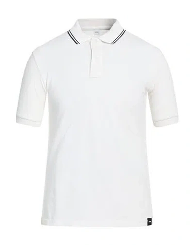 Aspesi Man Polo Shirt Off White Size Xxl Cotton