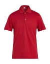 Aspesi Man Polo Shirt Red Size M Cotton