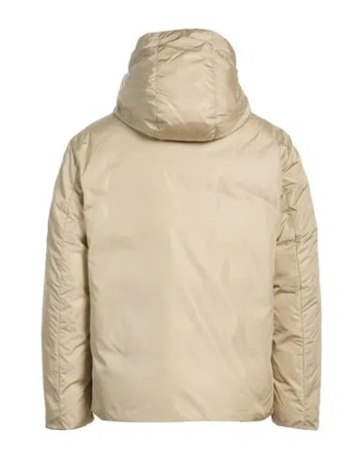 Aspesi Man Puffer Beige Size Xl Polyamide In Sand