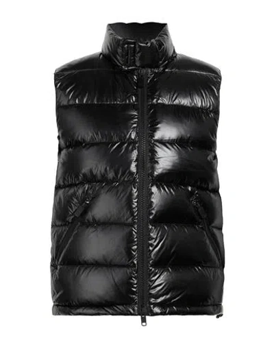 Aspesi Man Puffer Black Size L Polyamide