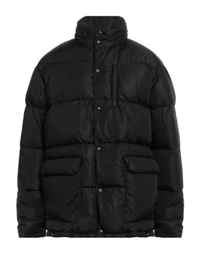 Aspesi Man Puffer Black Size L Polyamide, Polyester, Elastane