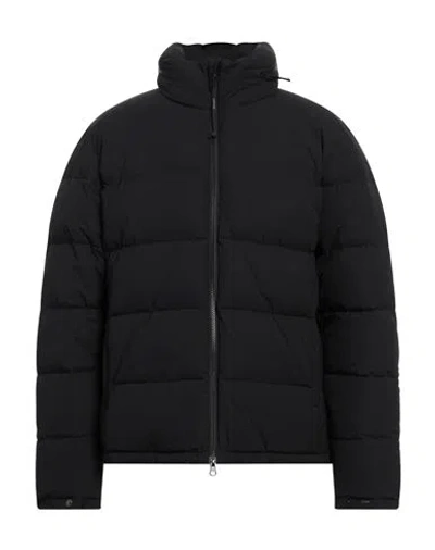 Aspesi Man Puffer Black Size Xl Polyamide, Elastane