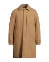 Aspesi Man Puffer Camel Size L Virgin Wool, Elastane In Brown