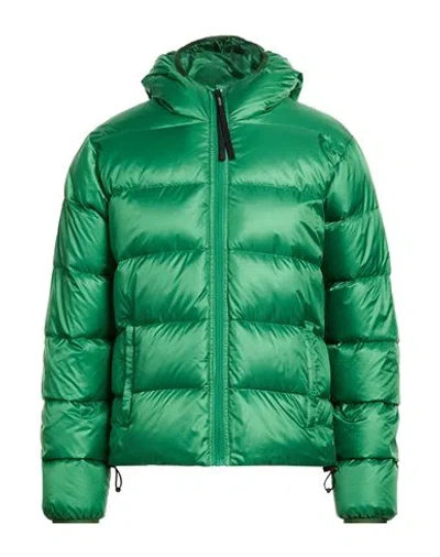 Aspesi Man Puffer Green Size Xl Polyester