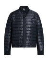 Aspesi Man Puffer Midnight Blue Size M Polyester In Blue