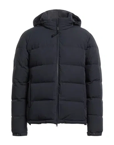 Aspesi Man Puffer Midnight Blue Size Xl Polyamide, Elastane