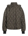 Aspesi Man Down Jacket Military Green Size Xl Polyester