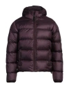 Aspesi Man Puffer Plum Size Xl Polyester In Purple