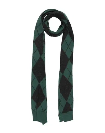 Aspesi Man Scarf Dark Green Size - Acrylic, Polyester, Mohair Wool