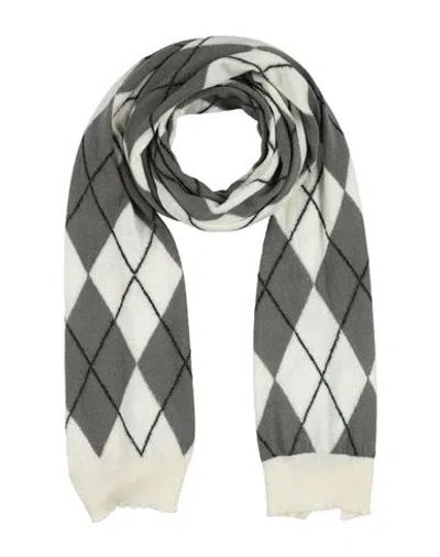 Aspesi Man Scarf Ivory Size - Acrylic, Polyester, Mohair Wool In White