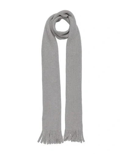 Aspesi Man Scarf Light Grey Size - Virgin Wool In Gray