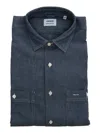 Aspesi Man Shirt In Blue