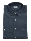 Aspesi Man Shirt In Blue