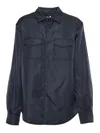 Aspesi Shirts In Blue