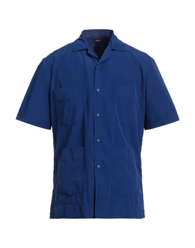 Aspesi Shirts In Blue