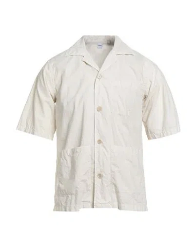 Aspesi Man Shirt Cream Size S Cotton In White