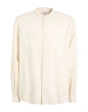 Aspesi Man Shirt Ivory Size 15 ¾ Linen