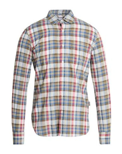 Aspesi Man Shirt Khaki Size Xs Cotton In Neutral