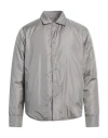 Aspesi Man Shirt Light Grey Size L Polyamide