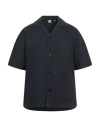 Aspesi Man Shirt Midnight Blue Size Xxl Cotton