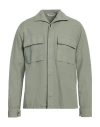 Aspesi Green Military Shirt In Green