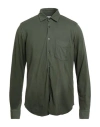 Aspesi Man Shirt Military Green Size Xxl Cotton