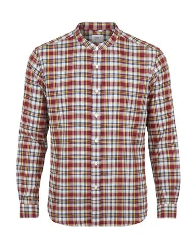 Aspesi Man Shirt Red Size 15 ½ Cotton