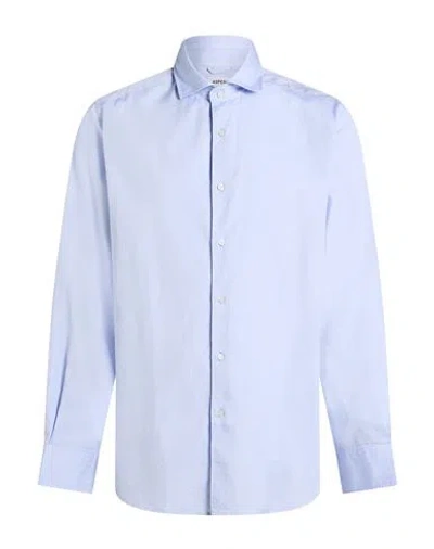 Aspesi Man Shirt Sky Blue Size 16 ½ Cotton