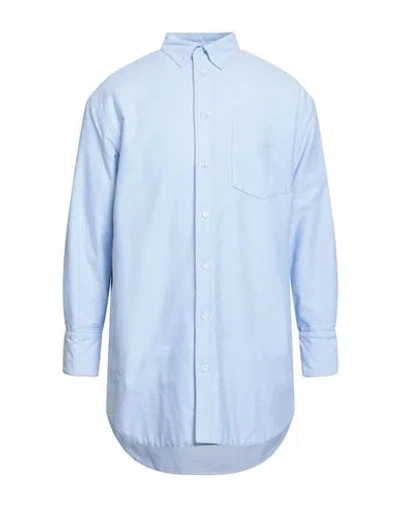 Aspesi Man Shirt Sky Blue Size M Cotton