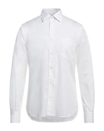 Aspesi Man Shirt White Size 16 ½ Cotton
