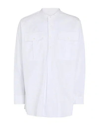 Aspesi Man Shirt White Size L Cotton