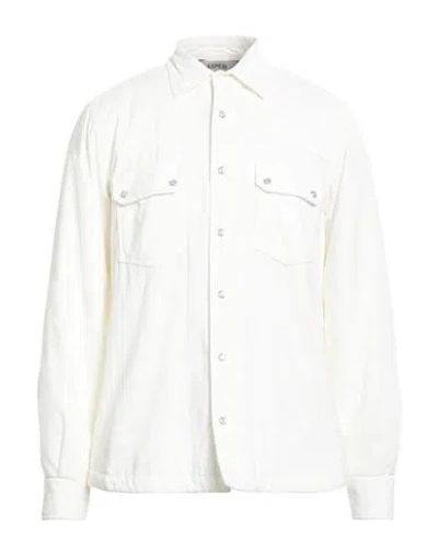 Aspesi Man Shirt White Size Xxl Cotton