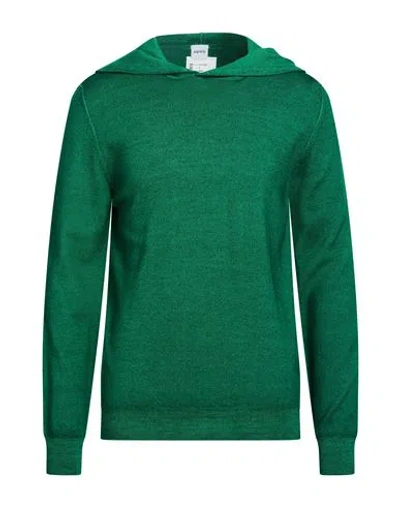 Aspesi Man Sweater Green Size 40 Wool