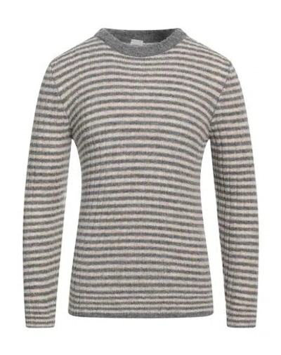 Aspesi Man Sweater Grey Size 42 Acrylic, Alpaca Wool, Polyamide, Wool