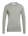 Aspesi Man Sweater Light Green Size 42 Wool