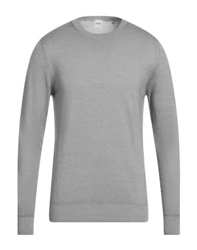 Aspesi Man Sweater Light Grey Size 44 Wool In Gray