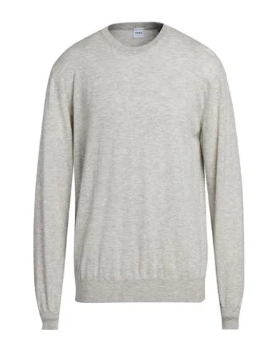 Aspesi Man Sweater Light Grey Size 46 Wool, Cashmere In Gray