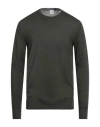 Aspesi Man Sweater Military Green Size 44 Wool