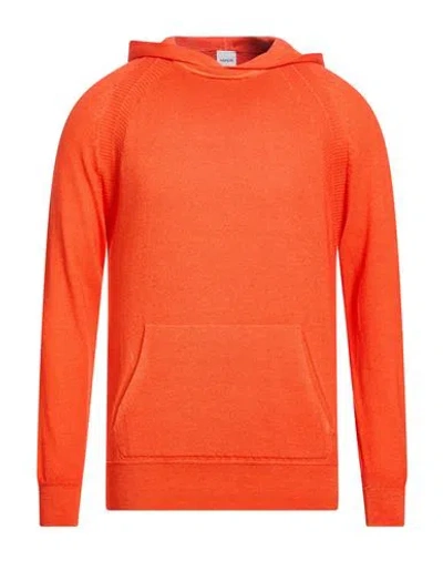 Aspesi Man Sweater Orange Size 38 Wool
