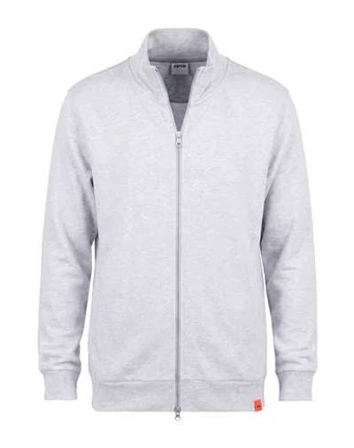 Aspesi Man Sweatshirt Light Grey Size S Cotton In Gray