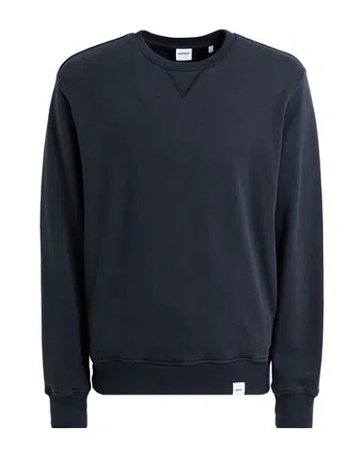 Aspesi Man Sweatshirt Navy Size S Cotton, Elastane