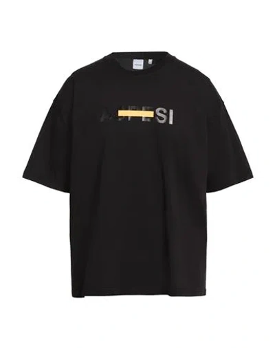 Aspesi Man T-shirt Black Size Xl Cotton