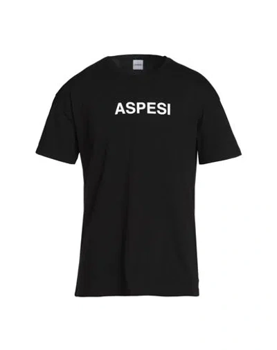 Aspesi Man T-shirt Black Size Xxl Cotton