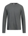 Aspesi Man T-shirt Grey Size M Cotton In Gray